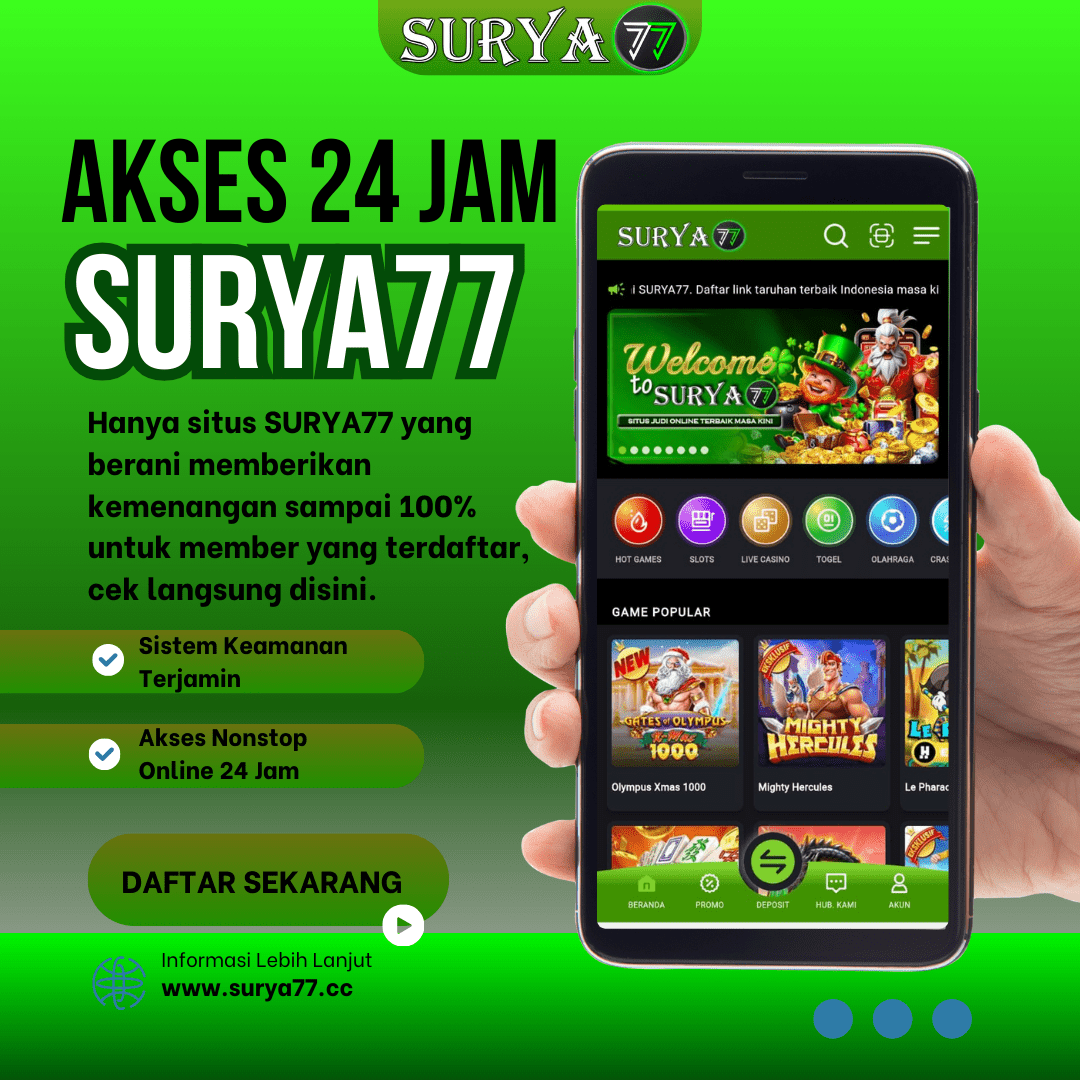AGEN SURYA77